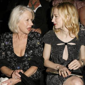 Cate Blanchett and Giorgio Armani
