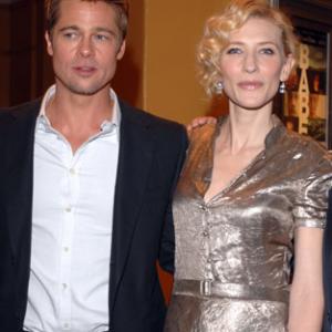 Brad Pitt and Cate Blanchett at event of Babelis 2006