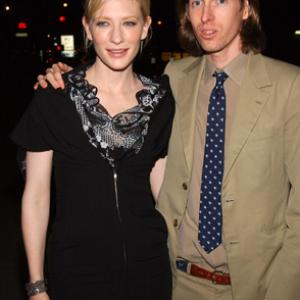Cate Blanchett and Wes Anderson at event of The Life Aquatic with Steve Zissou 2004