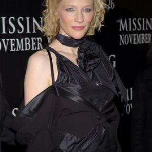 Cate Blanchett at event of The Missing (2003)