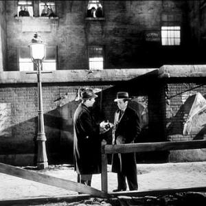 The Maltese Falcon Ward Bond and Humphrey Bogart 1941 Warner Bros