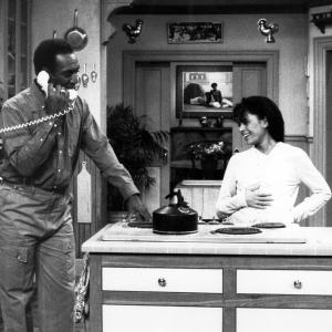 Still of Lisa Bonet and Bill Cosby in The Cosby Show 1984