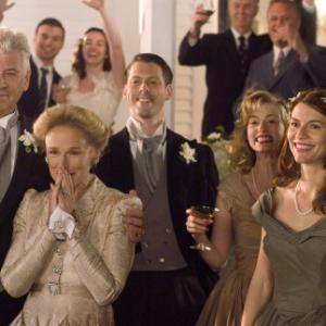 Still of Claire Danes, Glenn Close, Barry Bostwick and David Furr in Evening (2007)