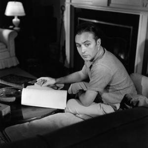 Charles Boyer at home