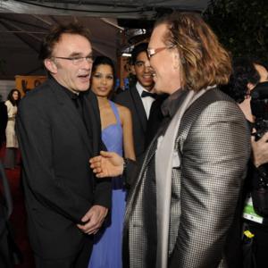 Mickey Rourke and Danny Boyle