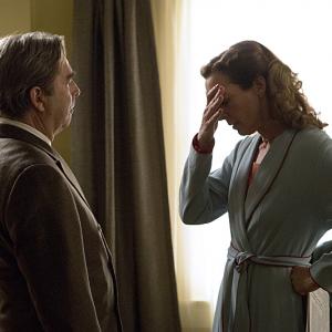 Still of Beau Bridges and Allison Janney in Masters of Sex 2013