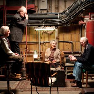 Still of Jim Broadbent, Robert Fyfe, Ralph Riach and Amanda Walker in Debesu zemelapis (2012)