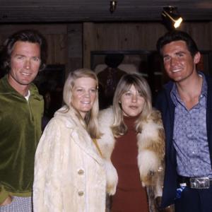 Clint Eastwood Maggie Johnson and James Brolin circa 1970s