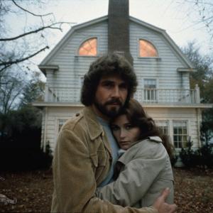 Still of James Brolin and Margot Kidder in The Amityville Horror 1979