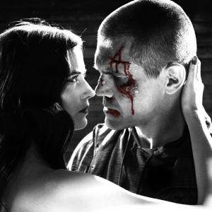 Still of Josh Brolin and Eva Green in Sin City A Dame to Kill For 2014