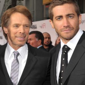 Jerry Bruckheimer and Jake Gyllenhaal at event of Persijos princas: laiko smiltys (2010)