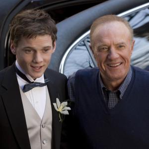 Still of James Caan and Anton Yelchin in New York I Love You 2008