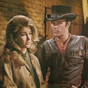 Still of James Caan and Michele Carey in El Dorado (1966)