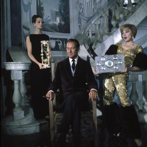Still of Capucine and Rex Harrison in The Honey Pot 1967