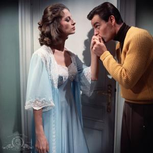 Still of Capucine and Robert Wagner in The Pink Panther 1963