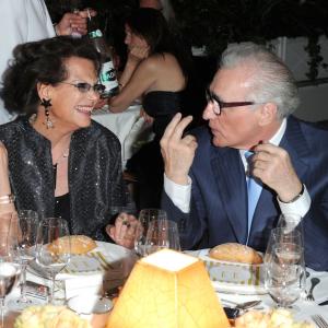 Martin Scorsese and Claudia Cardinale