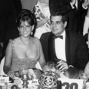 Claudia Cardinale and Omar Sharif circa 1970