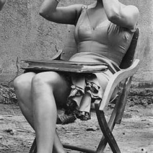 Claudia Cardinale on set of A Rose for Everyone 8301965