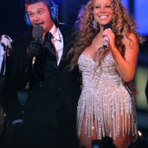 Mariah Carey and Ryan Seacrest at event of New Years Rockin Eve 2006 2005