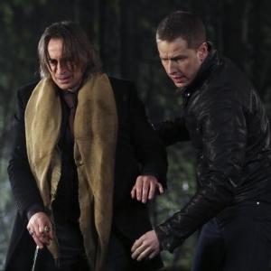 Still of Robert Carlyle and Josh Dallas in Once Upon a Time 2011