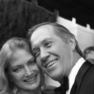 David Carradine with wife Gail Jensen on their wedding day