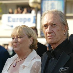 David Carradine at event of The Life and Death of Peter Sellers (2004)