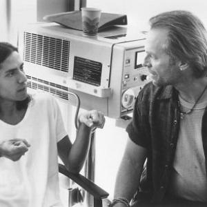 Keith Carradine and Wesley Strick in The Tie That Binds 1995