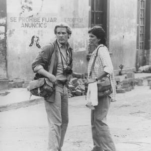 Still of Nick Nolte and Joanna Cassidy in Under Fire 1983