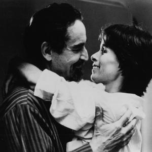 Still of Geraldine Chaplin and Vittorio Gassman in La vie est un roman (1983)