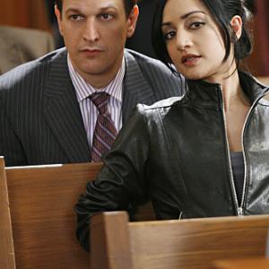 Still of Josh Charles and Archie Panjabi in The Good Wife 2009