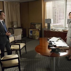 Still of Julianna Margulies and Josh Charles in The Good Wife 2009