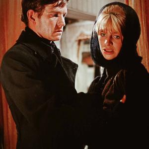 Still of Julie Christie and Tom Courtenay in Doctor Zhivago (1965)