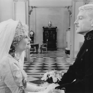 Still of Kenneth Branagh and Julie Christie in Hamlet (1996)