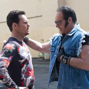 Still of Andrew Dice Clay and Kevin Dillon in Entourage (2004)