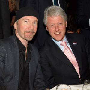 Bill Clinton and The Edge