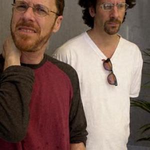 Ethan Coen and Joel Coen at event of The Man Who Wasnt There 2001