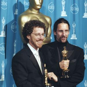 Ethan Coen and Joel Coen at event of The 69th Annual Academy Awards 1997