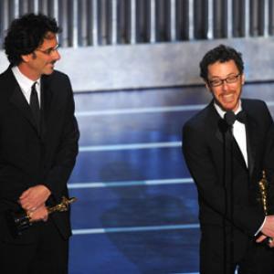 Ethan Coen and Joel Coen at event of The 80th Annual Academy Awards (2008)