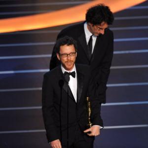 Ethan Coen and Joel Coen at event of The 80th Annual Academy Awards 2008