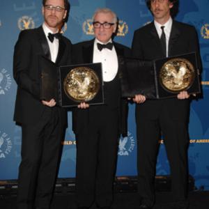 Martin Scorsese, Ethan Coen and Joel Coen