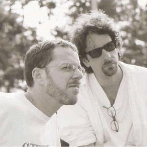 Ethan Coen and Joel Coen in Nepakenciamas ziaurumas 2003