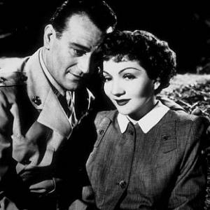 Without Reservations RKO 1946 John Wayne and Claudette Colbert