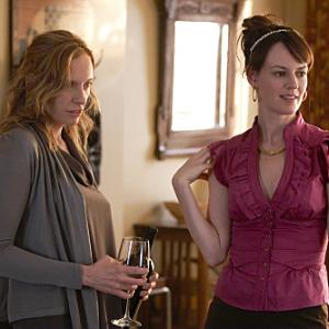 Still of Toni Collette and Rosemarie DeWitt in United States of Tara 2009