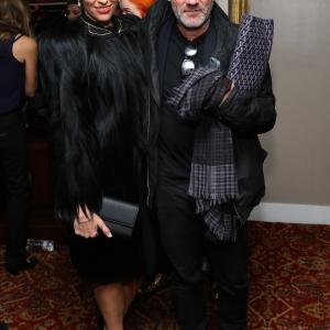 Toni Collette and Michael Stipe at event of Hickokas 2012