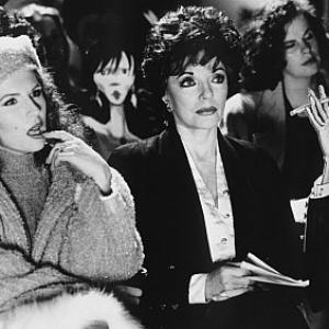 Still of Joan Collins and Jennifer Saunders in In the Bleak Midwinter 1995