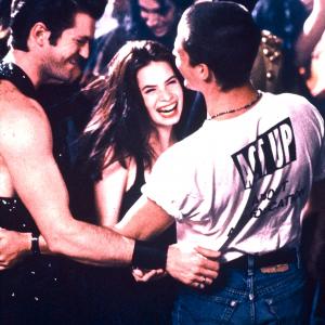 Holly Marie Combs Tim Guinee and Dewey Weber in Chain of Desire 1992