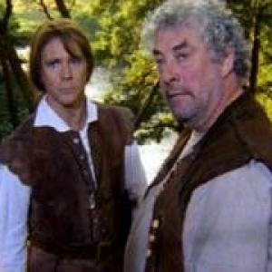 Jason Connery and Gareth Thomas star in David Winnings Merlin 19981 shot on location in Scotland