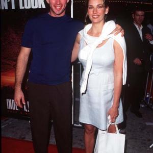 Harry Connick Jr and Jill Goodacre at event of Nepriklausomybes diena 1996