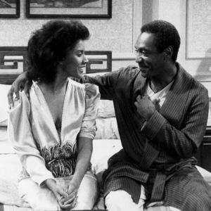 Still of Bill Cosby and Phylicia Rashad in The Cosby Show 1984