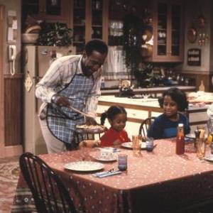 The Cosby Show Bill Cosby Keshia Pulliam Tempestt Bledsoe  1984 Gene Trindl